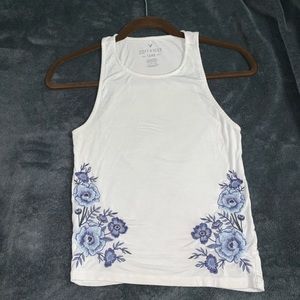 AEO soft & sexy embroidered tank top